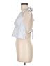 Unbranded Silver Sleeveless Blouse Size S - photo 5