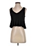 Lulus Black Sleeveless T-Shirt Size S - photo 2