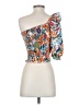 Unbranded Orange 3/4 Sleeve Blouse Size S (estimated) - photo 2