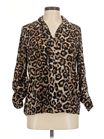 Jaclyn Smith Long Sleeve Blouse (view 1)