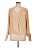 Miss Patina 100% Polyester Tan Long Sleeve Blouse Size L - photo 1