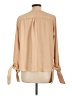 Miss Patina 100% Polyester Tan Long Sleeve Blouse Size L - photo 2