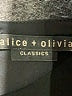Alice + Olivia Black Cocktail Dress Size 4 - photo 7