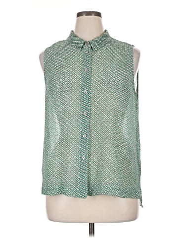 TWO by Vince Camuto Sleeveless Button-Down Shirt (view 1)