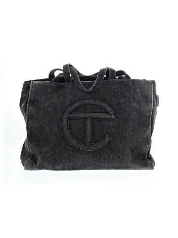 Telfar Medium Denim Shopping Bag (view 1)