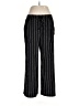 Caslon Stripes Black Casual Pants Size L - photo 1