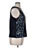rsvp by TALBOTS Black Sleeveless Blouse Size XL Petite - photo 4