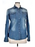 Assorted Brands 100% Cotton Blue Long Sleeve Button-Down Shirt Size XL - photo 1
