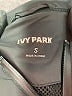 Ivy Park 100% Polyester Solid Black Track Jacket Size S - photo 6