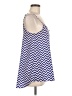 Dina Be 100% Polyester Blue Sleeveless Blouse Size M - photo 4