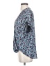 Max Studio 100% Polyester Blue Short Sleeve Blouse Size S - photo 5