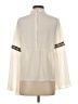 Zara Basic Ivory Long Sleeve Blouse Size M - photo 2