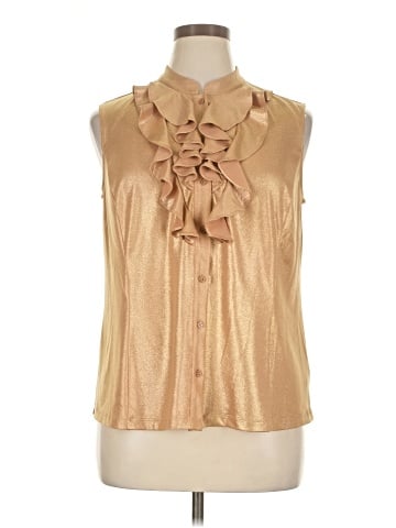 Tahari by ASL Sleeveless Blouse (view 1)