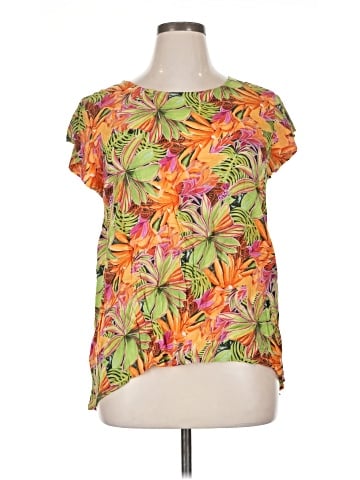 RACHEL Rachel Roy Short Sleeve Blouse (view 1)