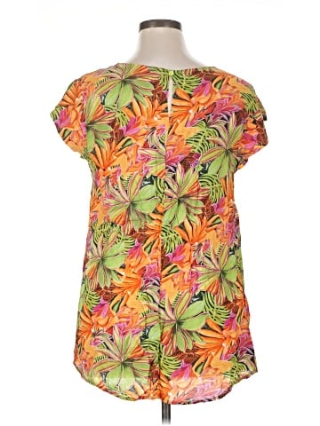 RACHEL Rachel Roy Short Sleeve Blouse (view 2)