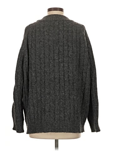 Charcoal Pullover Sweater (view 2)