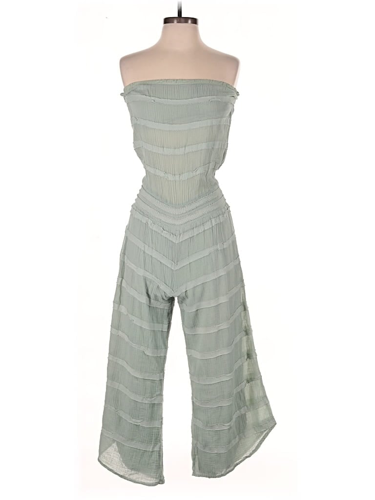 Pre-owned Yfb Jumpsuit In Green