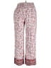 City Triangles Floral White Casual Pants Size XL - photo 1