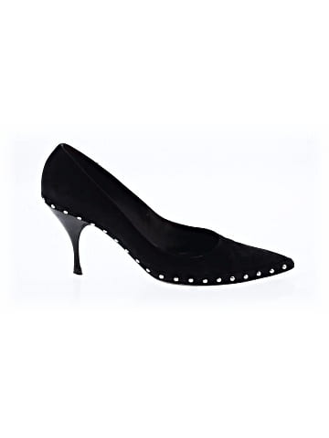 Céline Suede Studded Heels (view 1)