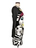 Assorted Brands Graphic Gray Cocktail Dress Size L - photo 4