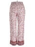 City Triangles Floral White Casual Pants Size XL - photo 2