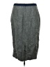 Boden 100% Wool Solid Gray Wool Skirt Size 8L - photo 2