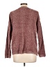 Orvis 100% Polyester Chevron-herringbone Burgundy Pullover Sweater Size L - photo 2