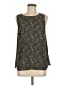 Amazon Essentials 100% Polyester Green Sleeveless Blouse Size M - photo 1