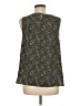 Amazon Essentials 100% Polyester Green Sleeveless Blouse Size M - photo 2