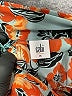 CAbi 100% Polyester Paisley Teal Casual Dress Size M - photo 7