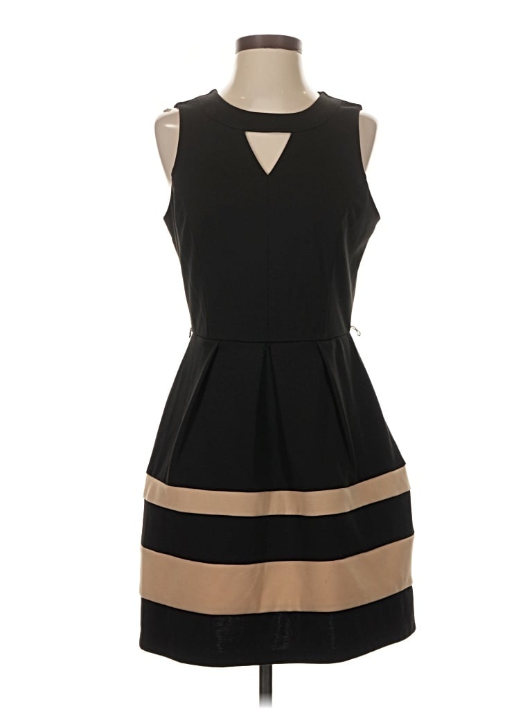 Pre-owned Iz Byer Cocktail Dress In Black