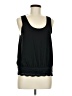 Assorted Brands 100% Polyester Black Sleeveless Blouse Size M (estimated) - photo 1