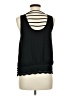 Assorted Brands 100% Polyester Black Sleeveless Blouse Size M (estimated) - photo 2