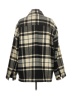 H&M Plaid Black Coat Size L - photo 2