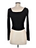 Socialite Black Long Sleeve Top Size M - photo 2