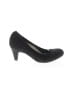 Unbranded Houndstooth Black Heels Size 7 1/2 - photo 1