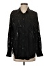 H&M 100% Polyester Black Long Sleeve Blouse Size M - photo 1