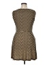 En Focus Studio Chevron-herringbone Brown Cocktail Dress Size 14 (petite) - photo 2