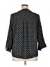 Style&Co 100% Polyester Gray 3/4 Sleeve Blouse Size 1X - photo 2