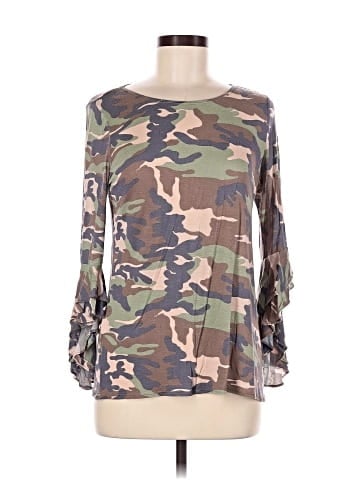 Coco Bianco 3/4 Sleeve Blouse (view 1)