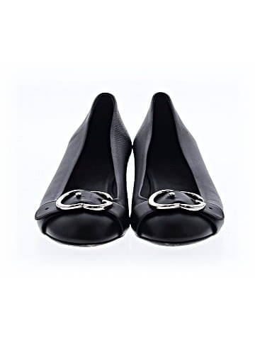 Gucci Leather GG Buckle Flats (view 2)