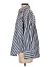 Zara Stripes Blue Long Sleeve Blouse Size XS - photo 5