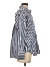 Zara Stripes Blue Long Sleeve Blouse Size XS - photo 4