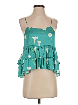 Caroline Constas Sleeveless Silk Top