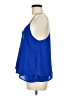 Love Tree 100% Polyester Blue Sleeveless Blouse Size M - photo 5