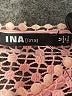 INA 100% Polyester Pink Cocktail Dress Size M - photo 7