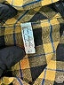 Free People Plaid Yellow Long Sleeve Blouse Size S - photo 7