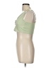 Shein Green Sleeveless Top Size L - photo 5
