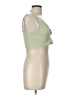 Shein Green Sleeveless Top Size L - photo 4