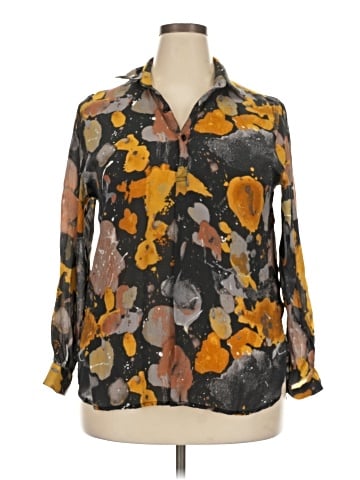 AP.NY Long Sleeve Blouse (view 1)